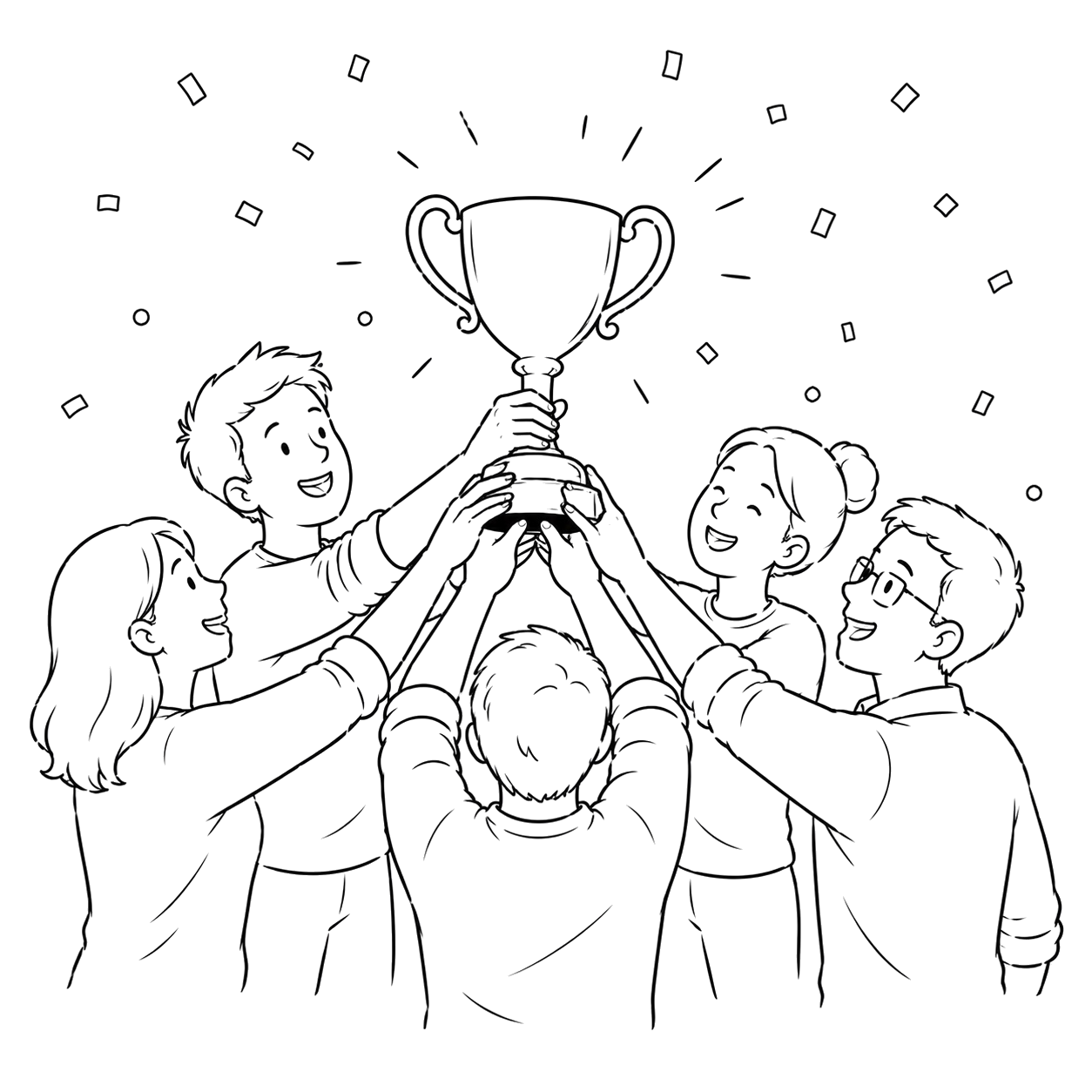 succes collectif transparent